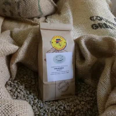 paquet de café arabica de Colombie