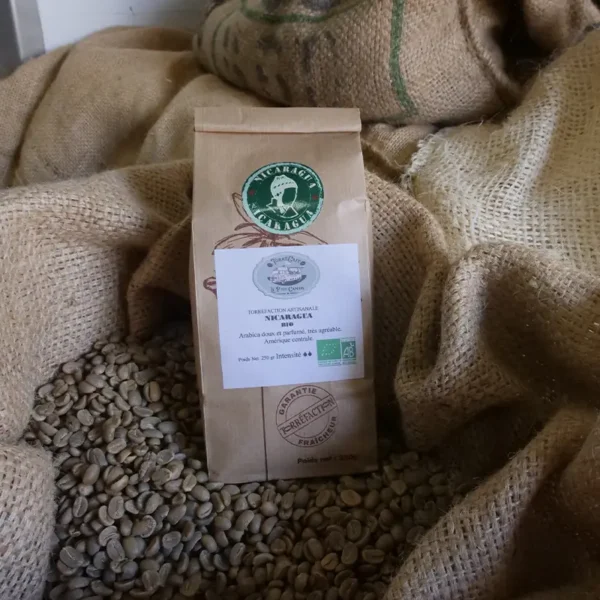 paquet de café arabica du Nicaragua